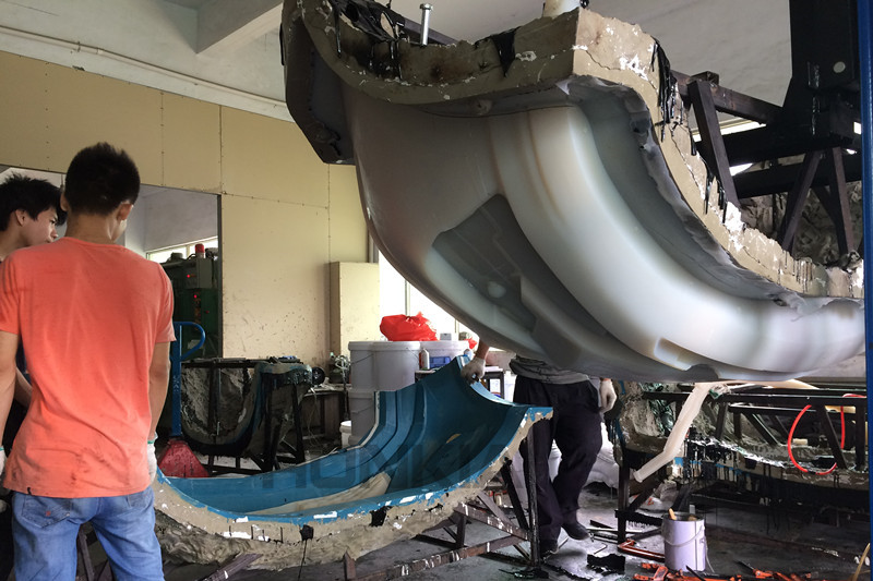 Reaction Injection Molding Bumper Prototype Honkia Rapid