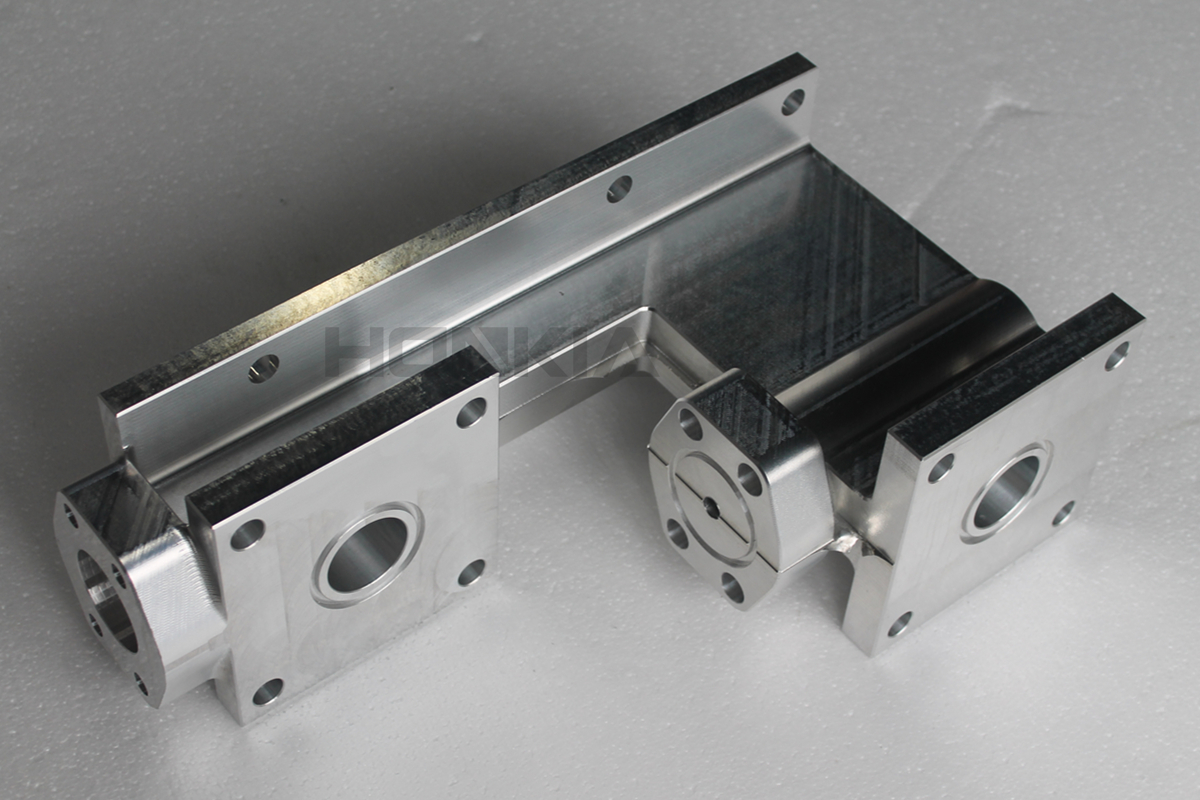CNC aluminum mechanism prototype